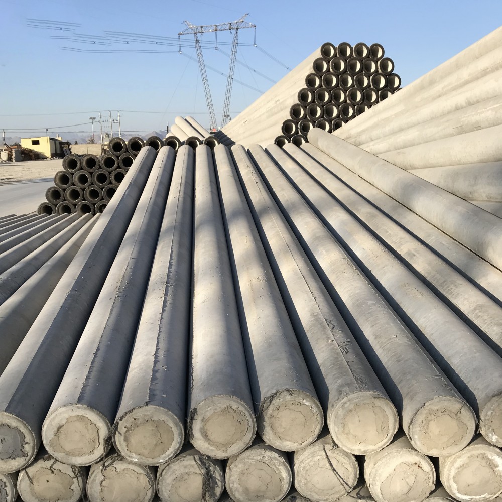 文昌190×18米非预应力水泥电线杆